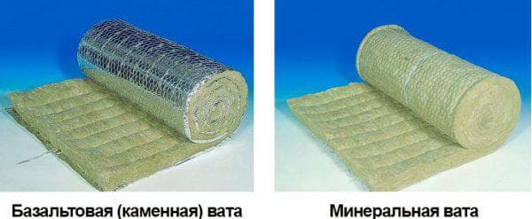 базалтова вата или минерална вата