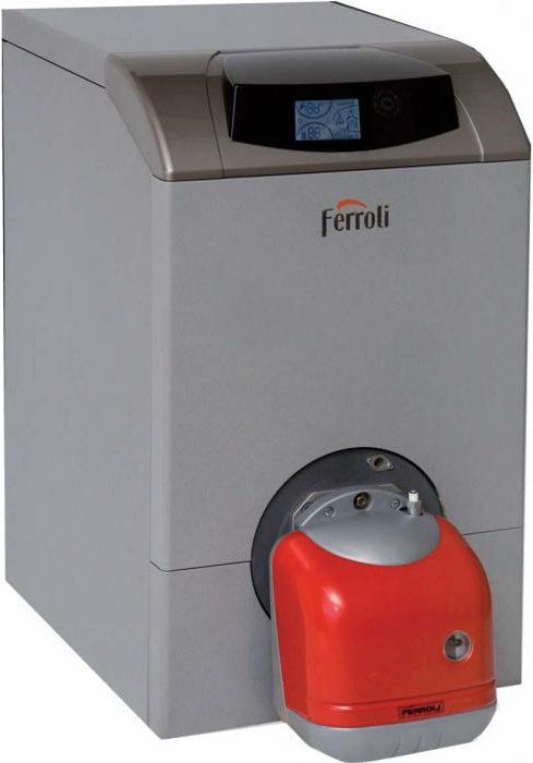газов котел ferroli ръчно