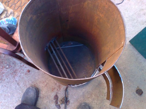 Изработване на котлон от газова бутилка със собствените си ръце
