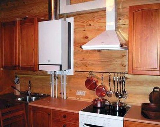 Възможно ли е да инсталирате газов котел на стена от гипсокартон