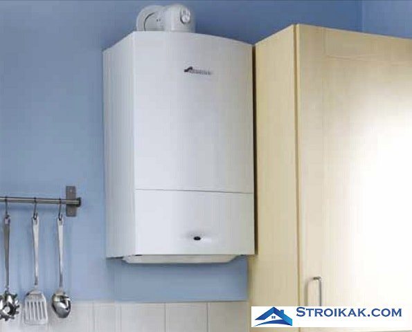 Стенен газов котел