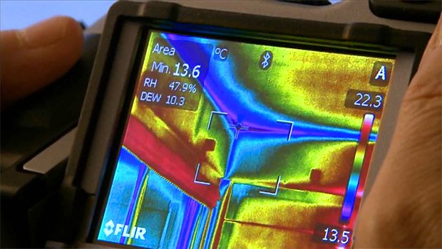 Термовизор FLIR и точка на оросяване